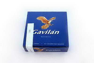 CIGARRILLOS GAVILAN NEGROS ( AZUL ) X 50 U
